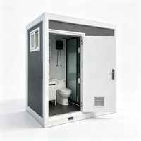 Cabine de toilettes mobiles premium fiable et étanche pour sites de compétition sportive en plein air