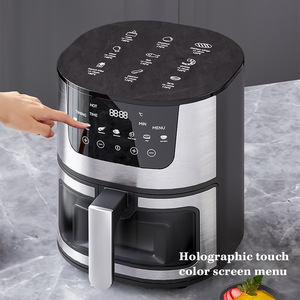 <span class=keywords><strong>Friggitrice</strong></span> <span class=keywords><strong>ad</strong></span> <span class=keywords><strong>Aria</strong></span> da 7L di Grande Capacità con Schermo Touch Smart in Acciaio Inox e Finestra Visibile, Forno da Banco - Product Image 3