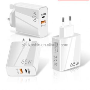 65W GaN Charger PD Mobile Tablet <b>Adapter</b> Charging Head A+C Dual Fast Charging Type-C Interface Fast Charging Head - Product Image 2