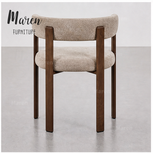 <span class=keywords><strong>Chaise</strong></span> de restaurant moderne pour cuisine, <span class=keywords><strong>avec</strong></span> structure <span class=keywords><strong>en</strong></span> <span class=keywords><strong>bois</strong></span> et assise rembourrée, pour café, hôtel, restaurant, <span class=keywords><strong>avec</strong></span> accoudoirs - Product Image 6