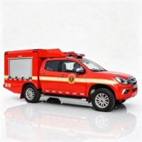 Camion de Pompiers Intelligent Isuzu 4x4 avec Dispositif de Communication par Satellite