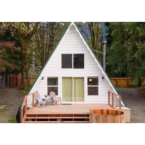 Fourniture directe d'usine d'une cabine à ossature Petite maison préfabriquée modulaire préfabriquée une maison à ossature - Product Image 1