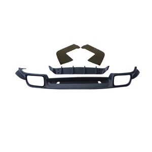 Nouveau pare-chocs arrière et cache de pare-chocs arrière avec découpes pour feux antibrouillard pour Cayenne Coupé 2018-2023 - Product Image 2