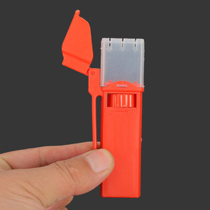 Bloodworm Baiting Device Red <b>Worm</b> Bait ABS Material For Freshwater Fishing Bottom Fishing Gear Accessory - Product Image 3
