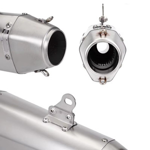 Pot d'échappement de moto d'origine en fibre de <span class=keywords><strong>carbone</strong></span> pour R1 R3 R6 Cbr300 Tmax530 <span class=keywords><strong>Z750</strong></span> 51MM - Product Image 6