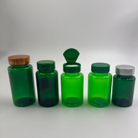 Flacon d'emballage pour pilules et comprimés en plastique PET de qualité médicale avec logo personnalisable