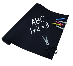 PP 90cm*2m Self-adhesive Black Chalkboard Educational Decal Vinyl Blackboard Wall Stickers Small Chalkboard