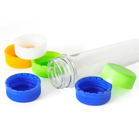Bouchon de bouteille en plastique pour boissons jus eau fermetures couvercles anti-déversement couvercle à vis personnalisé