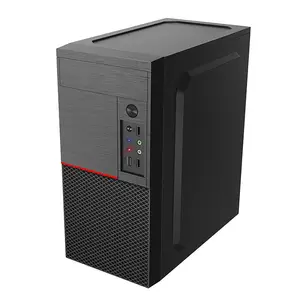 Hot Selling Desktop ATX PC Cabinet PC Gaming Case Computer with RGB strip light OEM Gaming PC Desktop Computer Gaming Case