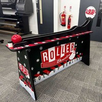 Mini-machine de bowling d'arcade Roller Bowler en métal, portable, à monnayeur, pour usage public intérieur, simulation sportive, pour parcs d'aventure