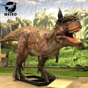 自贡恐龙工厂animatronic恐龙Carnotaurus