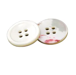 Cheapest sea shell Button 2 Holes decorative customized sea shell smock shell button for T Shirt