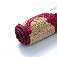 Tapis de cuisine personnalisés en polypropylène, haute densité, antidérapants, avec support en TPE