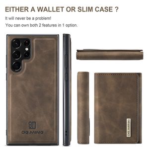 กระเป๋าสตางค์แม่เหล็กเคสโทรศัพท์หนังฝาหลังสําหรับ <span class=keywords><strong>Samsung</strong></span> <span class=keywords><strong>Galaxy</strong></span> S24 Ultra การป้องกันสมาร์ทโฟน - Product Image 4