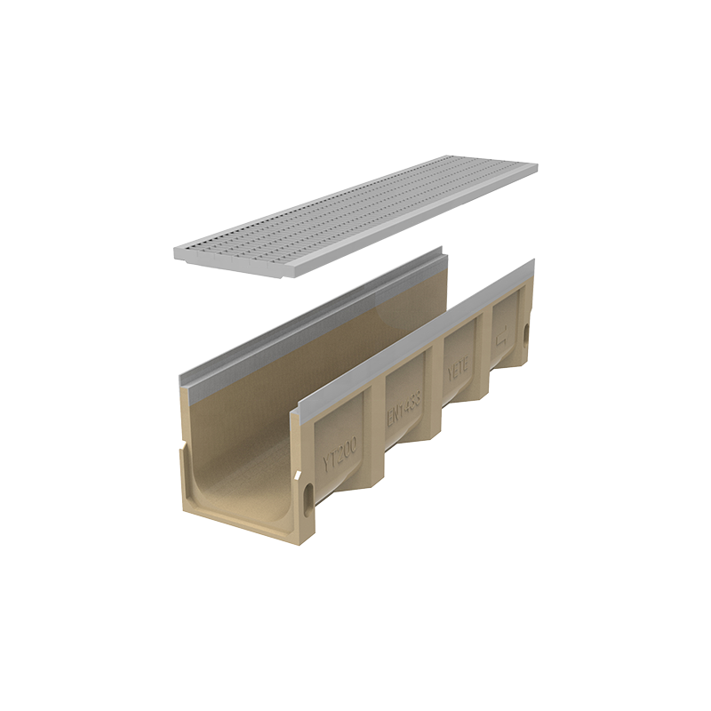 Сборная полимерная бетонная u-образная дренажная система от поставщика Fujian