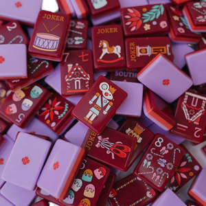 Juego de Mahjong Americano de 4 Capas, 160 Piezas, Juego de Fichas Completo de Lujo Oh My Mahjong, Regalo Festivo - Product Image 6