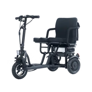Ce认证折叠3轮老年人移动350w电动滑板车残疾人或残疾人动力滑板车