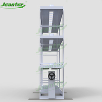 Rak Tanam Vertikal Bergerak 2-4 Lapis untuk Pertanian Vertikal