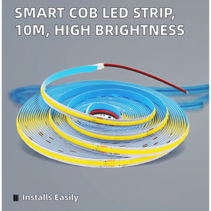 Tira de Luz LED COB de 220V IP20 para Paisajismo, 240 LED/m, con IC Inteligente, Sin Controlador, Alta Luminosidad, Flexible - Product Image 6