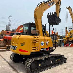 Mini-excavatrice Sany SY75C d'occasion, 7,5 tonnes, petite pelle pour travaux de construction - Product Image 4