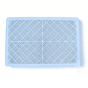 Bandejas de Plástico Apilables Perforadas de Grado Alimenticio para Secado y Congelación de Frutas, Verduras y Mariscos, a Prueba de Fugas y Ecológicas - Product Image 1