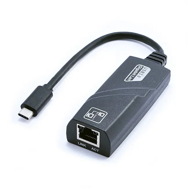 Type-C USB 3.0 Gigabit Ethernet adapter network card to RJ45 Lan 10/100/1000 Mbps For PC laptop