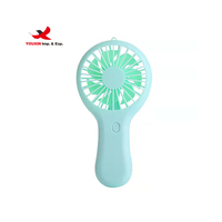 Ventilador de Mano Eléctrico FENGFLY RL-787 RTS, Ventilador Personal USB Recargable, Mini, Bonito, 3 Velocidades, 400mAh, 2-4 Unidades