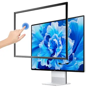 YCLTOUCH satış yüksek hassasiyetli tak ve çalıştır Windows için USB portu 43 inç kızılötesi dokunmatik çerçeve/Android