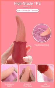 Tiktok 10 Vitesses La Lengua Vibradores Rosa Langue Vibrante Vibromasseur Caoutchouc Rose Langue Vibrateur <span class=keywords><strong>Sex</strong></span> <span class=keywords><strong>Toy</strong></span> - Product Image 4