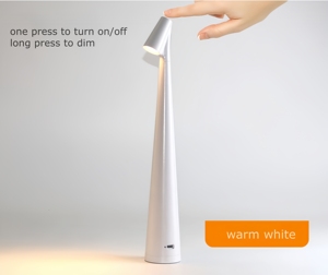 Phòng ngủ Retro Đèn Bàn Cạnh Giường ngủ sang trọng cảm ứng ánh sáng ban đêm với công tắc cảm ứng và pin 1800mAh - Product Image 4