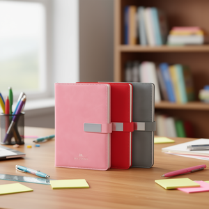 Oem A5 Leather Notebook Custom Logo Digital Printing Ruled Diary Journal School Office Supplies - Product Image 2