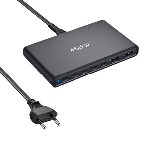 Produits tendance nouveautés multifonctionnel 7 ports pour <span class=keywords><strong>iphone</strong></span> ordinateur portable tablette adaptateur <span class=keywords><strong>chargeur</strong></span> USB 455W GaN <span class=keywords><strong>chargeur</strong></span> Ultra-mince - Product Image 3