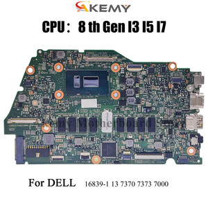 CN-0RR26G 0RR26G 02CVR0 00NVF7 16839-1 <span class=keywords><strong>Dell</strong></span> <span class=keywords><strong>Inspiron</strong></span> <span class=keywords><strong>13</strong></span> <span class=keywords><strong>7000</strong></span> 7370 7373 노트북 마더 보드 용 메인 보드 I5 I7 100% 테스트 - Product Image 2