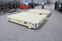 Chariot sans rail de transfert de contrôle de conversion de fréquence pour 5 tonnes 10 tonnes transport matériel de 20 tonnes
