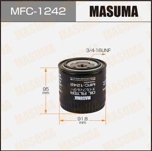 MFC-1242 MASUMA Nouvel élément de filtre à huile pour véhicule, emballage en boîte, prêt à la vente en détail, présentoir pour <span class=keywords><strong>DAF</strong></span> - Product Image 3