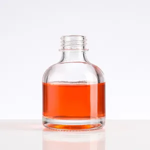 Şarap için fabrika satış Gin şişe votka Mini cam şişe