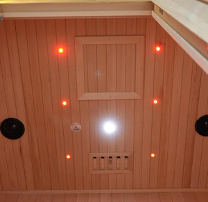 <span class=keywords><strong>Sauna</strong></span> de Madera de Lujo Personalizada para 3-4 Personas, Tradicional Canadiense, de Madera de Hemlock, con Calentamiento Rápido, para Exteriores, para el Hogar - Product Image 5