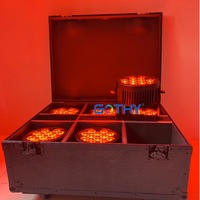 Étanche 12x15w Rgbwa + Uv 6In1 led par batterie Ip65 sans fil extérieur batterie par