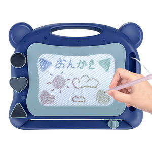 لوحة رسم مغناطيسية للأطفال قالب رسم رسومات كرتونية زرقاء لوحة رسم للرضع تعلم الأولاد البنات هدية معتمدة من CPC - Product Image 2