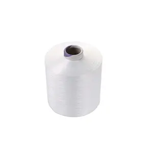 중국 공급 업체 100D/144F DTY 100% 폴리 원사 고강도 흰색 재활용 폴리에스터 필라멘트 뜨개질 및 직조