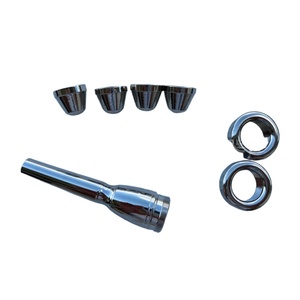 Boquilla de <span class=keywords><strong>trompeta</strong></span> de latón chapada en oro Tamaño 7 con 3C 2C 2B 3B juego de boquillas múltiples <span class=keywords><strong>Bach</strong></span> para principiantes accesorios profesionales - Product Image 3