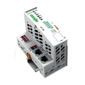 ตัวเชื่อมต่อฟิลด์บัส WAGO 750-377 รุ่นใหม่ของแท้ PROFINET IO, รุ่นที่ 3 ECO Advanced, โมดูลสื่อสารอุตสาหกรรมสำหรับ WAGO 75 - Product Image 1