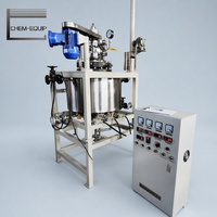 Réacteur chimique haute pression à enveloppe en acier inoxydable SUS304 avec certificat CE