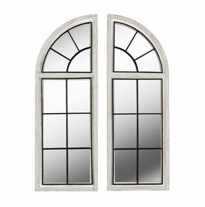 <span class=keywords><strong>Specchio</strong></span> con cornice in legno massello stile Windows <span class=keywords><strong>specchio</strong></span> decorativo per <span class=keywords><strong>finestra</strong></span> con porta opposto <span class=keywords><strong>specchio</strong></span> per la decorazione della parete del soggiorno - Product Image 2
