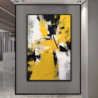 Moderne simple créatif couleur art décoration murale peintures texture abstraite peinture à l'huile salon porche cristal porcelaine peinture