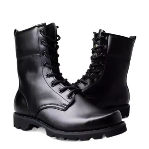 รองเท้าบูทคอมแบทผู้ชาย หัวเหล็ก พื้นเหล็ก หุ้มข้อสูง สำหรับกิจกรรมกลางแจ้ง - Product Image 5