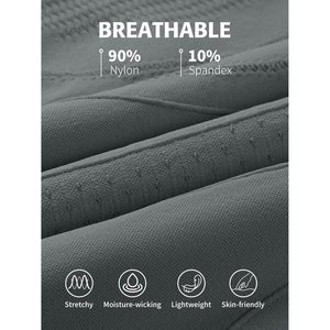 Haut thermique à manches longues pour femme FOXA, sans couture, col rond froncé, coupe ajustée, vêtements de yoga, vêtements d'hiver - Product Image 5
