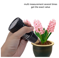 Testeur de sol numérique sans fil portable 2 en 1, testeur numérique de nutriments du sol, testeur d'humidité des plantes, testeur de pH conique numérique