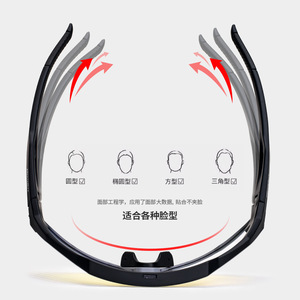 Lunettes de cyclisme Bodun TR90 antidérapantes unisexes pour sports de plein air - Product Image 3