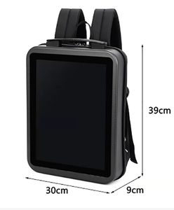 15-дюймовый цифровой умный ЖК-рюкзак с высоким разрешением, рекламный щит, новое торговое оборудование, Китай, без брендов - Product Image 4